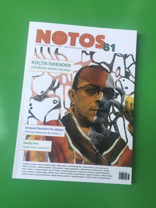 Notos 81. sayısıyla raflarda!